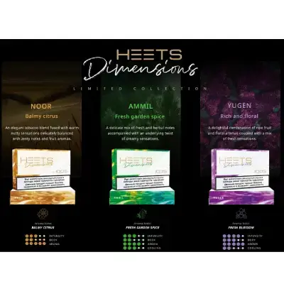 Heets Dimensions New Flavors