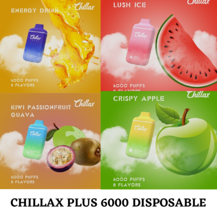 Chillax Plus 6000 Puffs