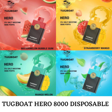 Tugboat Hero 8000 Puffs